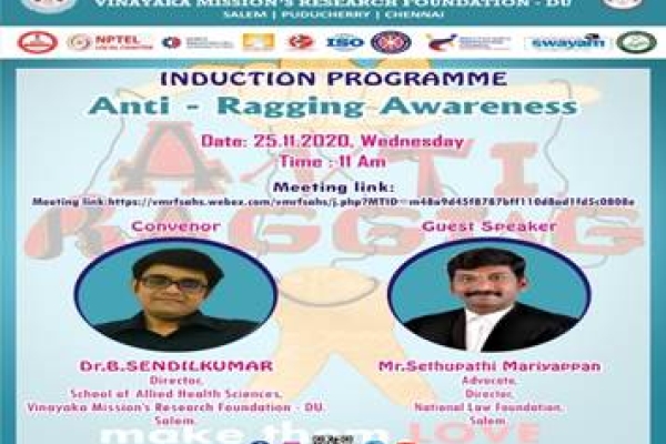 STUDENT INDUCTION PROGRAMME